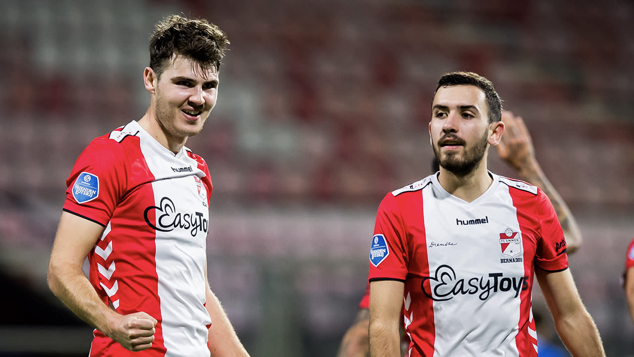 FC Emmen boekt eerste zege in Eredivisie in bijna een jaar