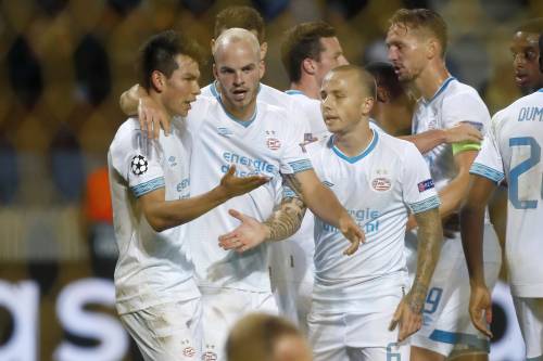PSV verslaat BATE in Wit-Rusland met 3-2