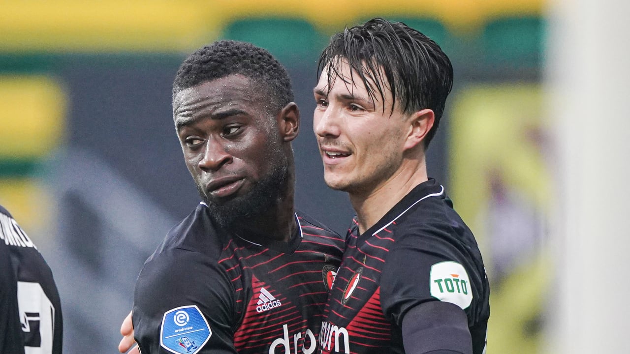 Tiental Feyenoord verslaat Fortuna in Sittard: 1-3