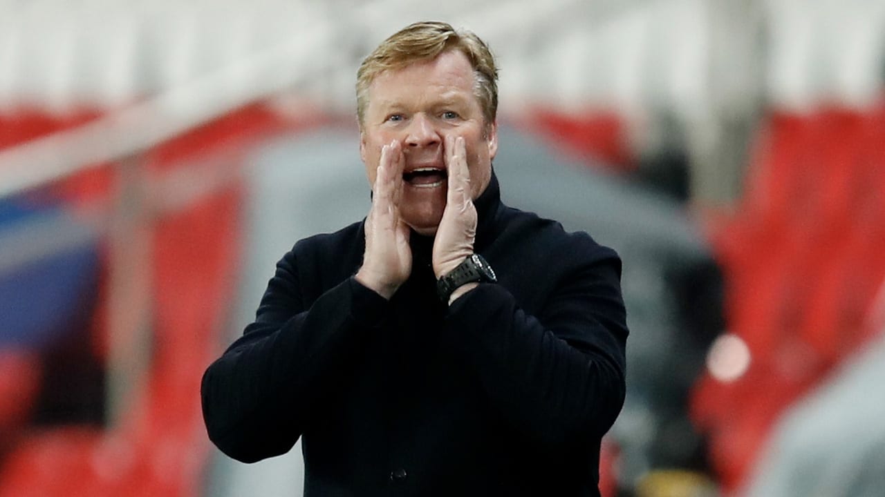 Koeman reageert op uitbarsting richting Mingueza: 'Hij moet tactisch dingen leren' 