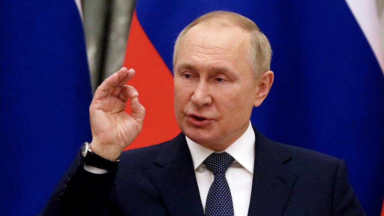 Poetin daagt Westen uit om Rusland op het slagveld te verslaan: 'Probeer het maar'
