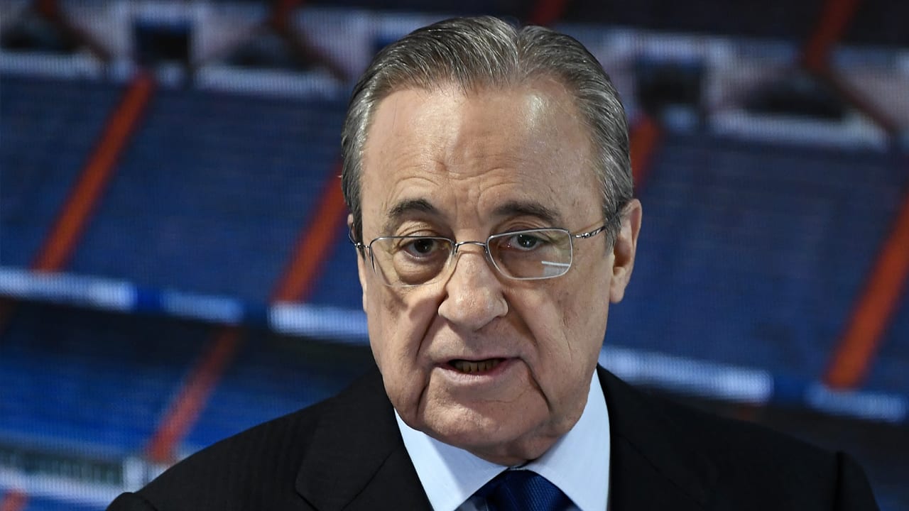 Real-voorzitter Pérez over Super League: 'We doen dit juist om het voetbal te redden' 