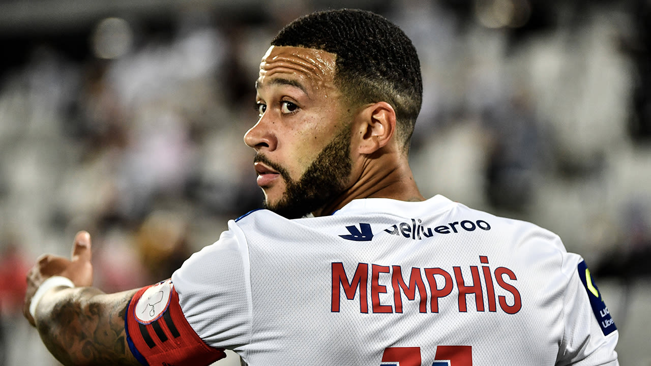Memphis onzeker voor topper tegen Paris Saint-Germain