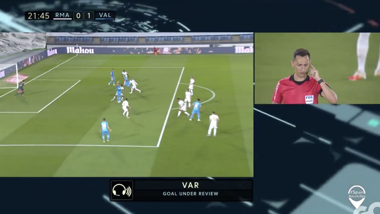 Real komt goed weg na nipte buitenspelgoal Rodrigo