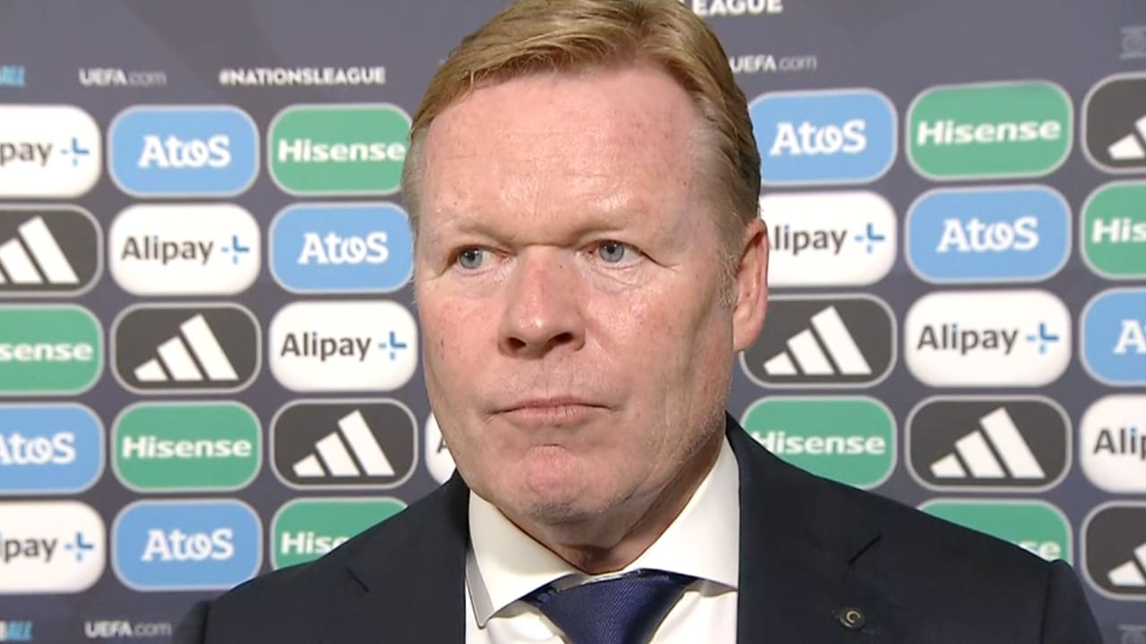 Grap Ziggo Sport-verslaggever valt verkeerd bij Koeman: 'Domme opmerking van je'