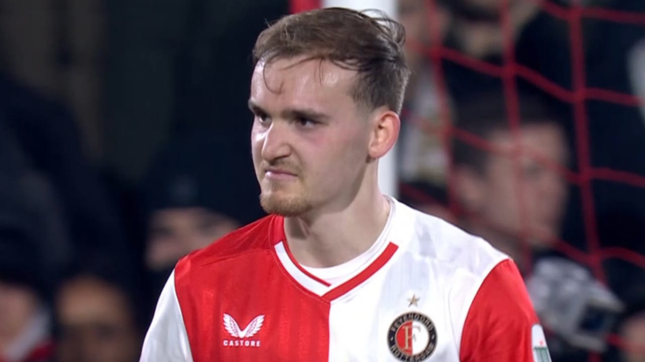 Videogoal: Feyenoord na half uur op achterstand in De Kuip 