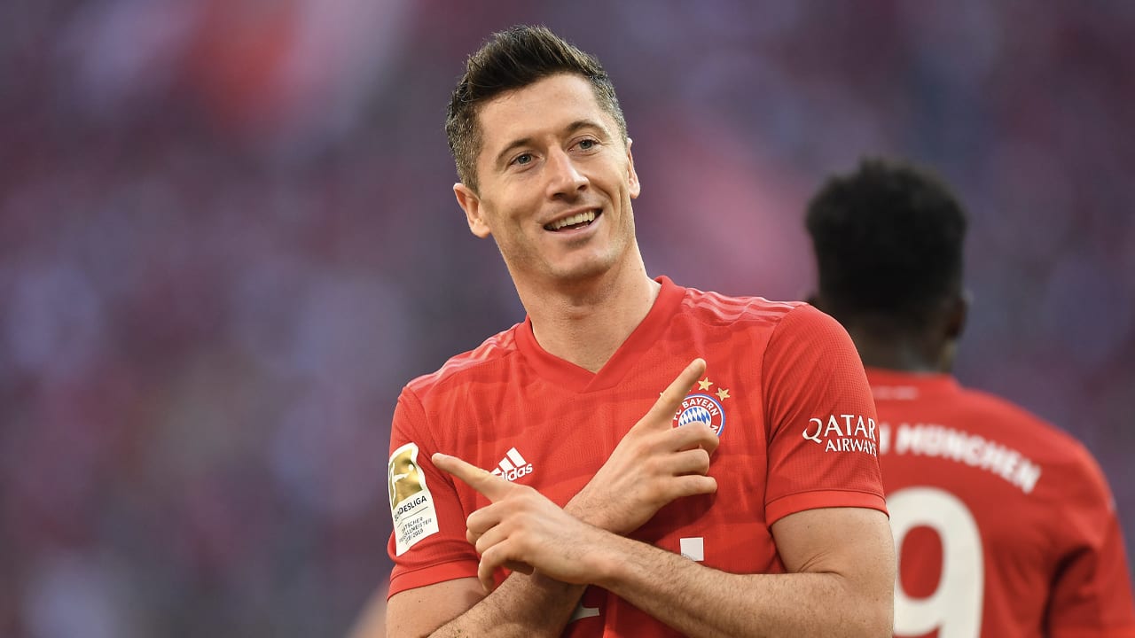 Lewandowski heeft alleen Ronaldo en Messi nog voor zich