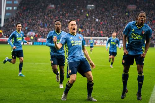 Feyenoord neemt vijfde plek over van FC Utrecht