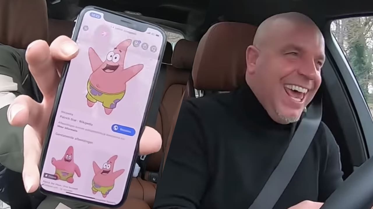 Rapper lacht Andy van der Meyde uit: 'Je lijkt op Patrick van Spongebob!' 😂