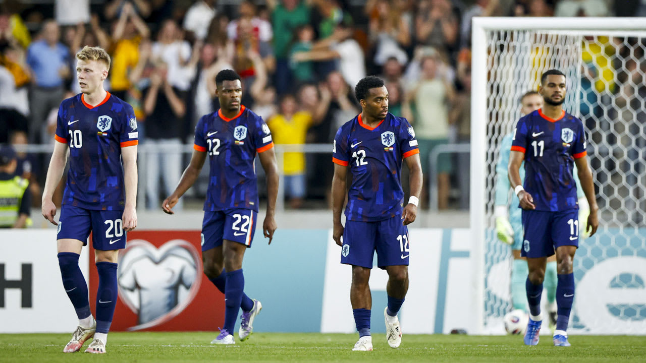 Oranje wint in WK-kwalificatie nipt van Litouwen 