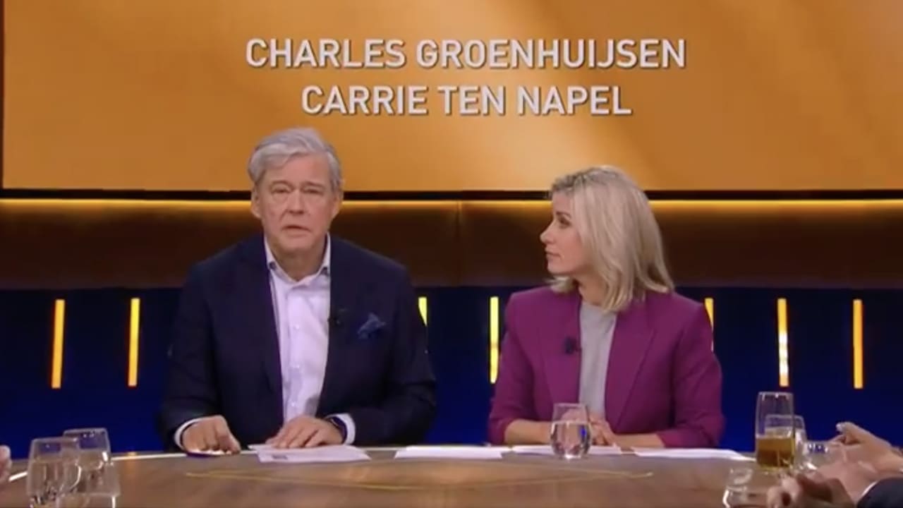 Charles Groenhuijsen en Carrie ten Napel reageren op stoppen Op1: 'Valt ons rauw op het dak'