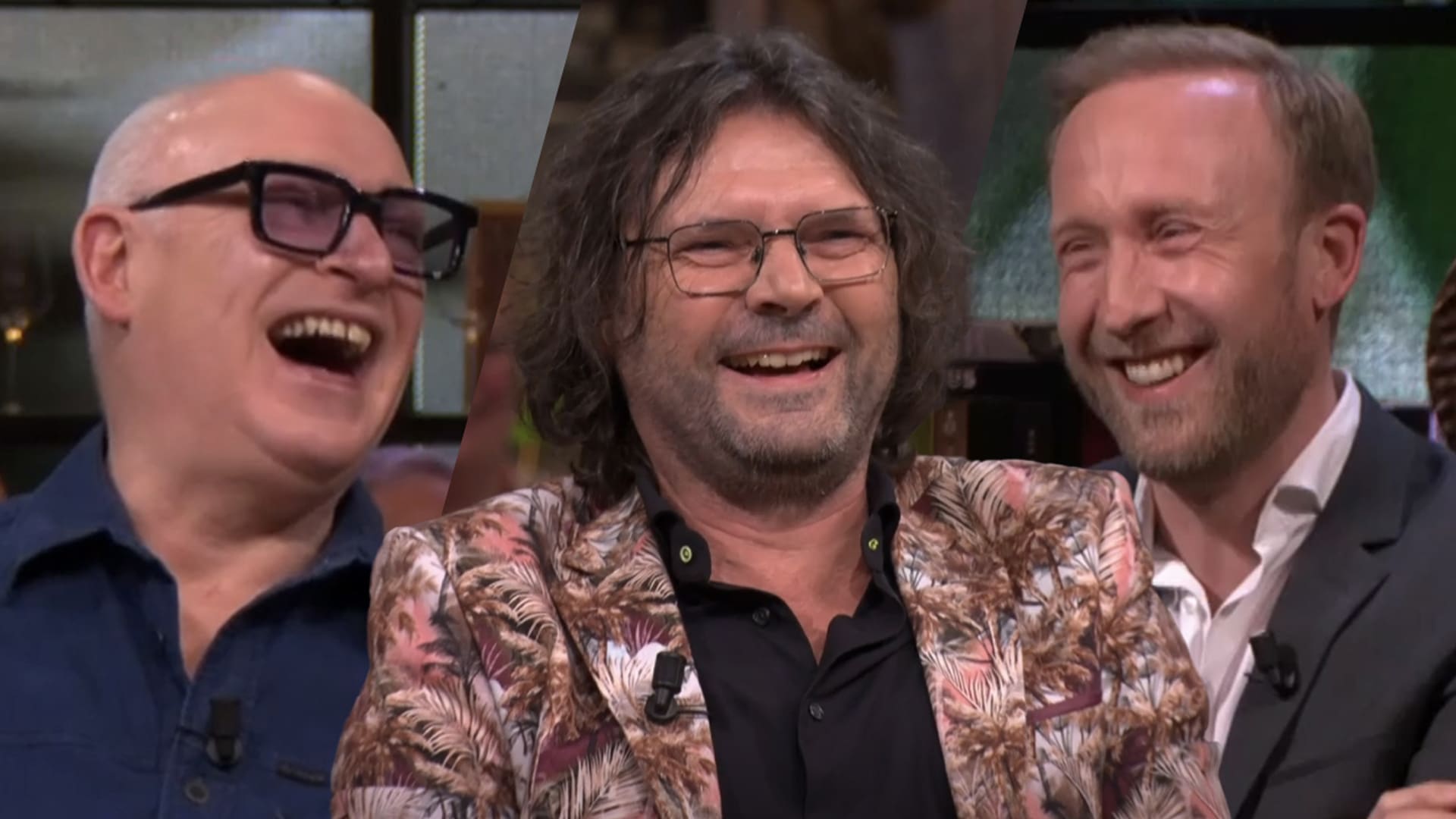 Job Knoester trapt vol in grapje van Raymond Mens, René gaat stuk