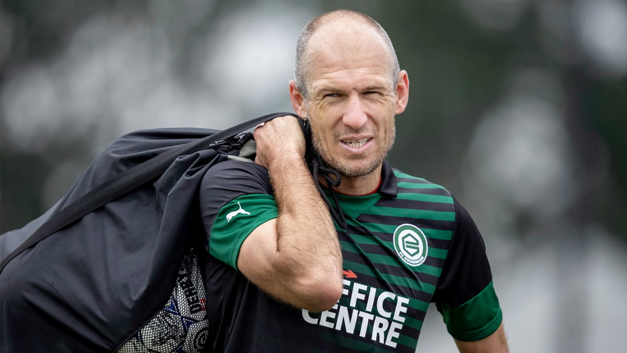 Rentree Robben bij FC Groningen komt steeds dichterbij