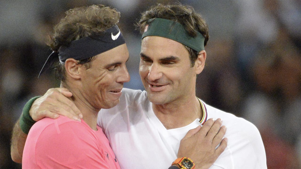 Federer vormt in afscheidswedstrijd duo met Nadal 