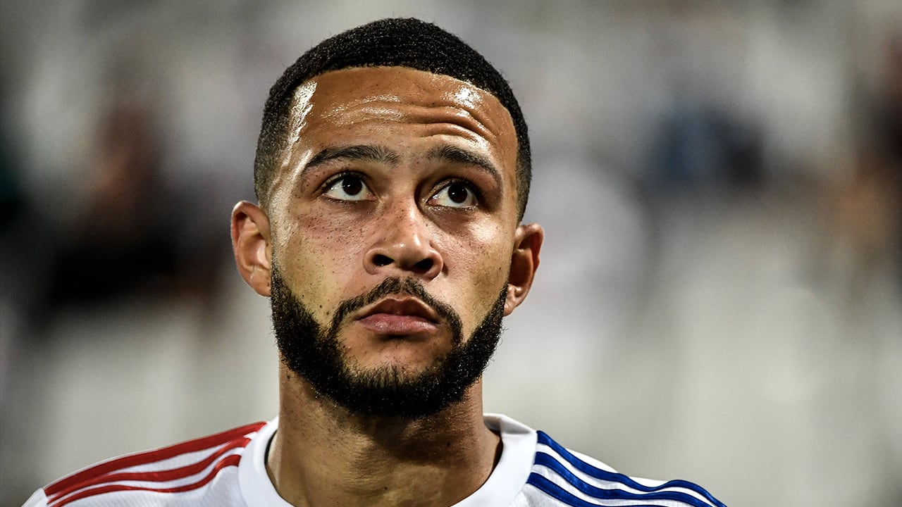 Depay speelt met Lyon gelijk tegen Botman en Lille