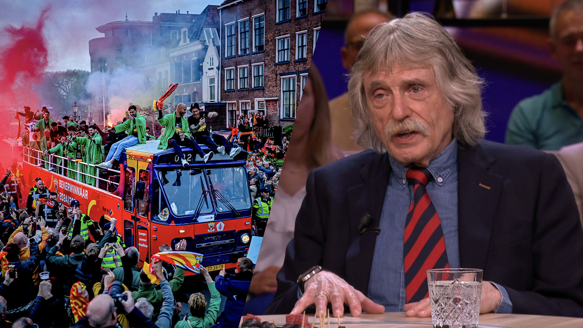 Johan over huldiging Go Ahead Eagles: 'Hoe belangrijk een voetbalclub kan zijn voor een stad!'