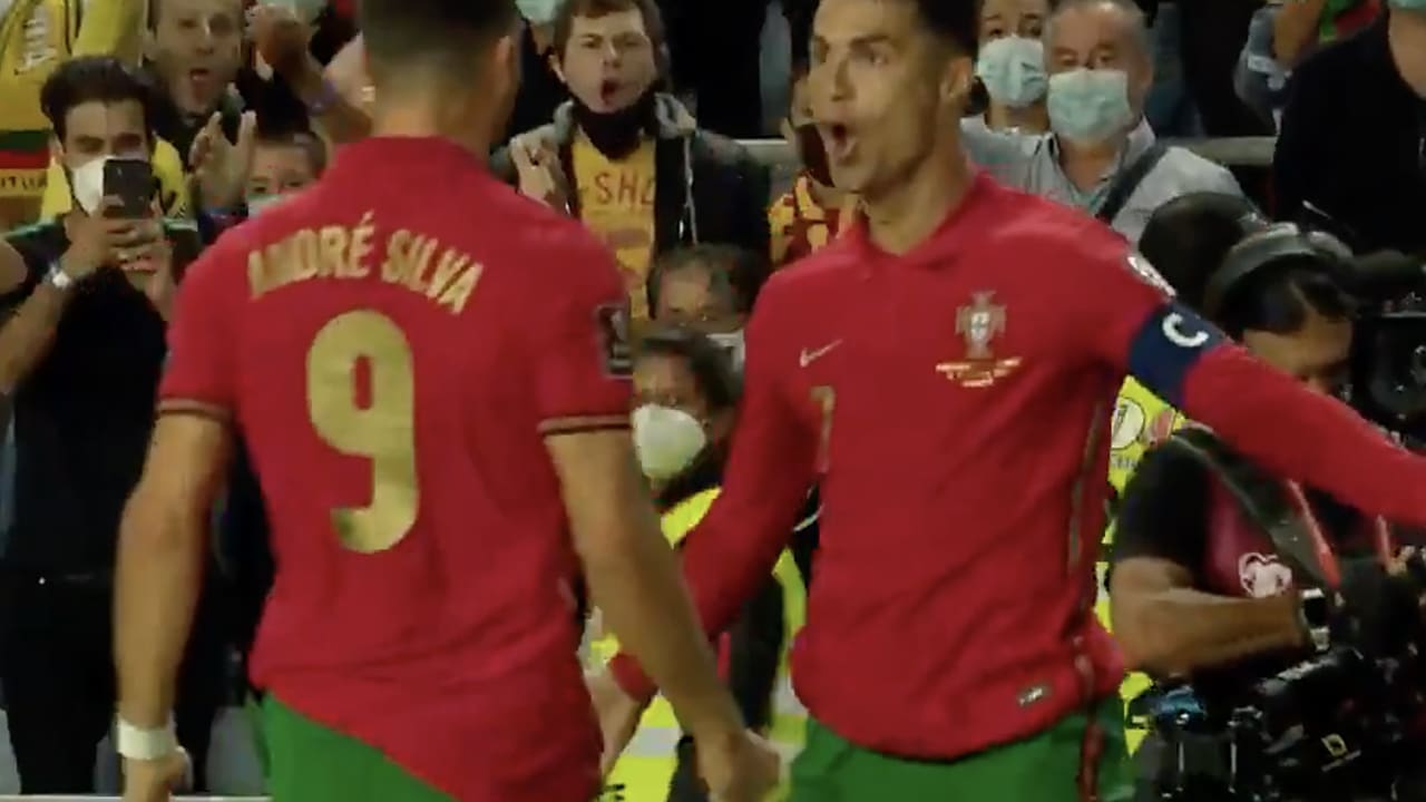 VIDEOGOAL: Cristiano Ronaldo binnen elf minuten 2x trefzeker voor Portugal