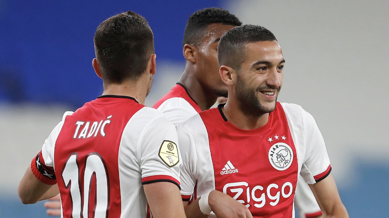 Ajax sluit trainingskamp af met 3-1 overwinning op Club Brugge 