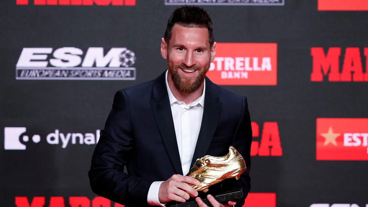 Messi krijgt Gouden Schoen op speciale datum