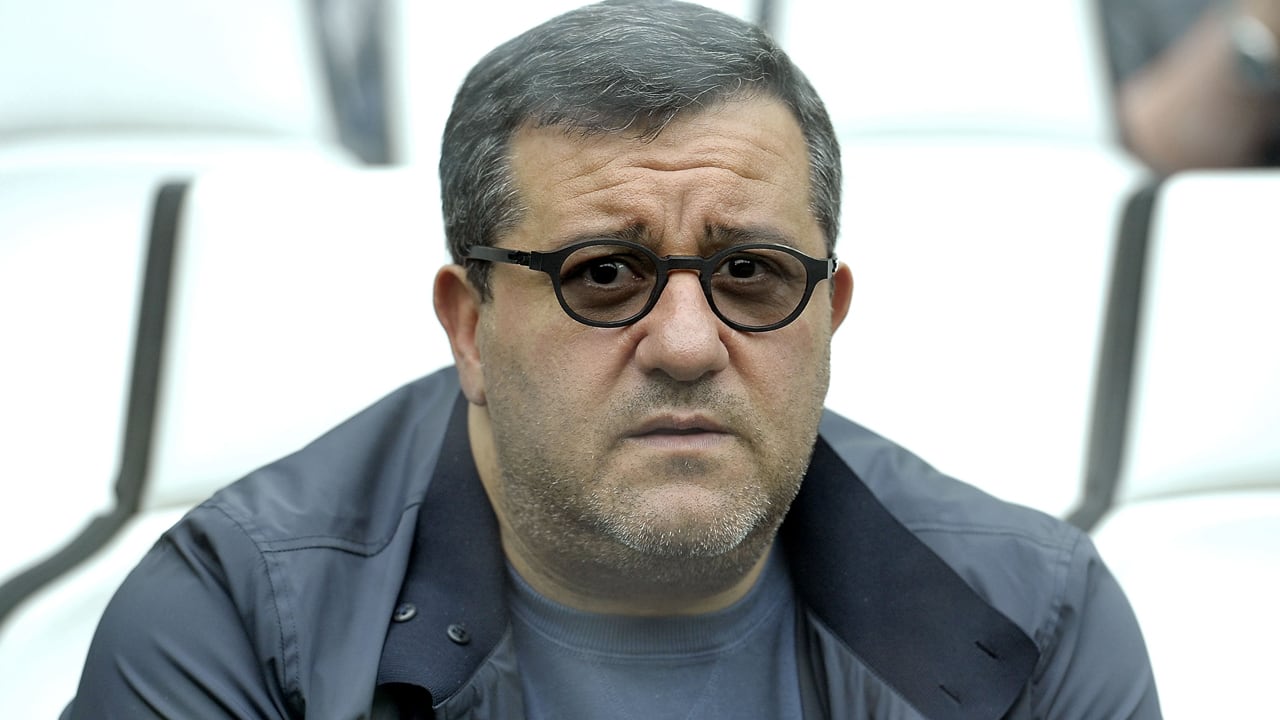 'Schorsing zaakwaarnemer Mino Raiola wordt opgeheven'