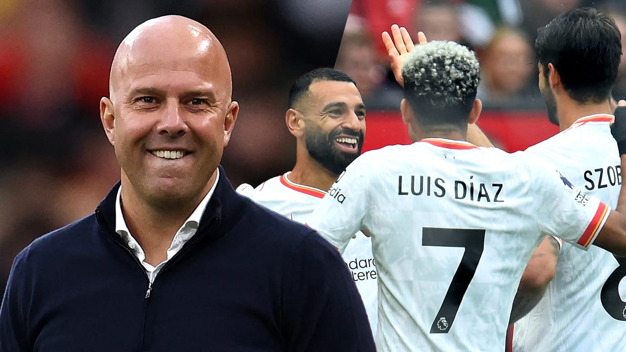 Slot wint met Liverpool overtuigend van Ten Hag op Old Trafford