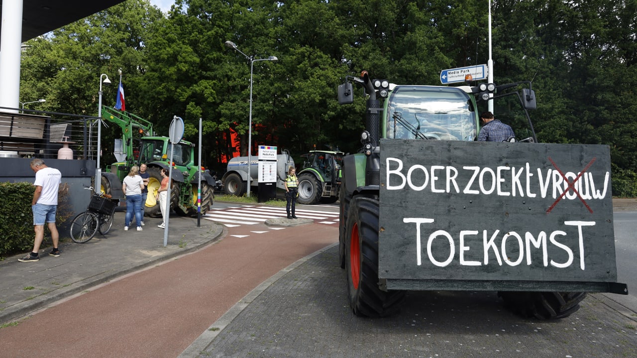 Boerenprotestacties hebben 'weinig invloed op verkeer' op maandagochtend