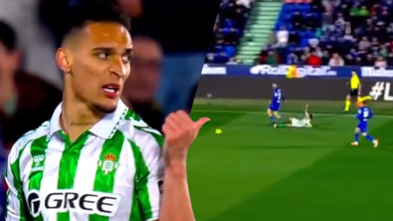 Video: Antony ontvangt directe rode kaart na onbesuisde tackle