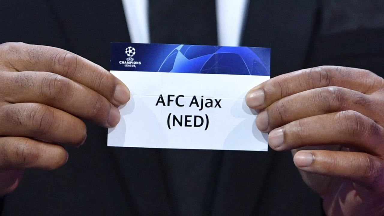 Dit zijn de mogelijke tegenstanders van Ajax in de groepsfase van de Champions League