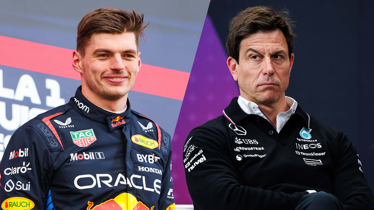 Toto Wolff voorspelt vierde wereldtitel: 'Niemand kan dit jaar Verstappen tegenhouden'