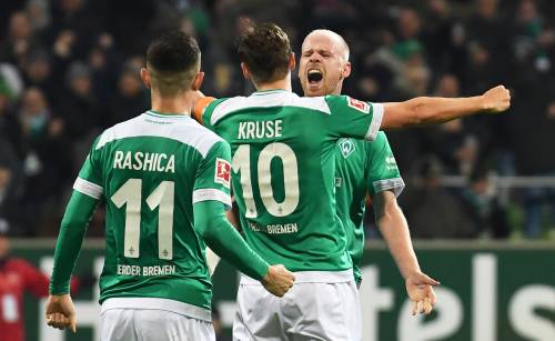 Klaassen redt punt voor Werder Bremen