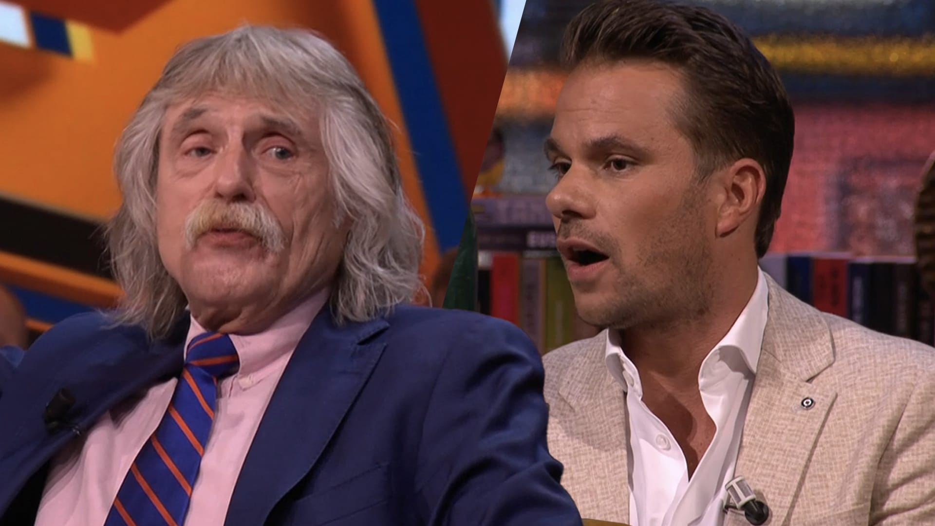 Johan geeft Boulevard een veeg: 'Het interesseert me niet met wie Sieneke geneukt heeft!'