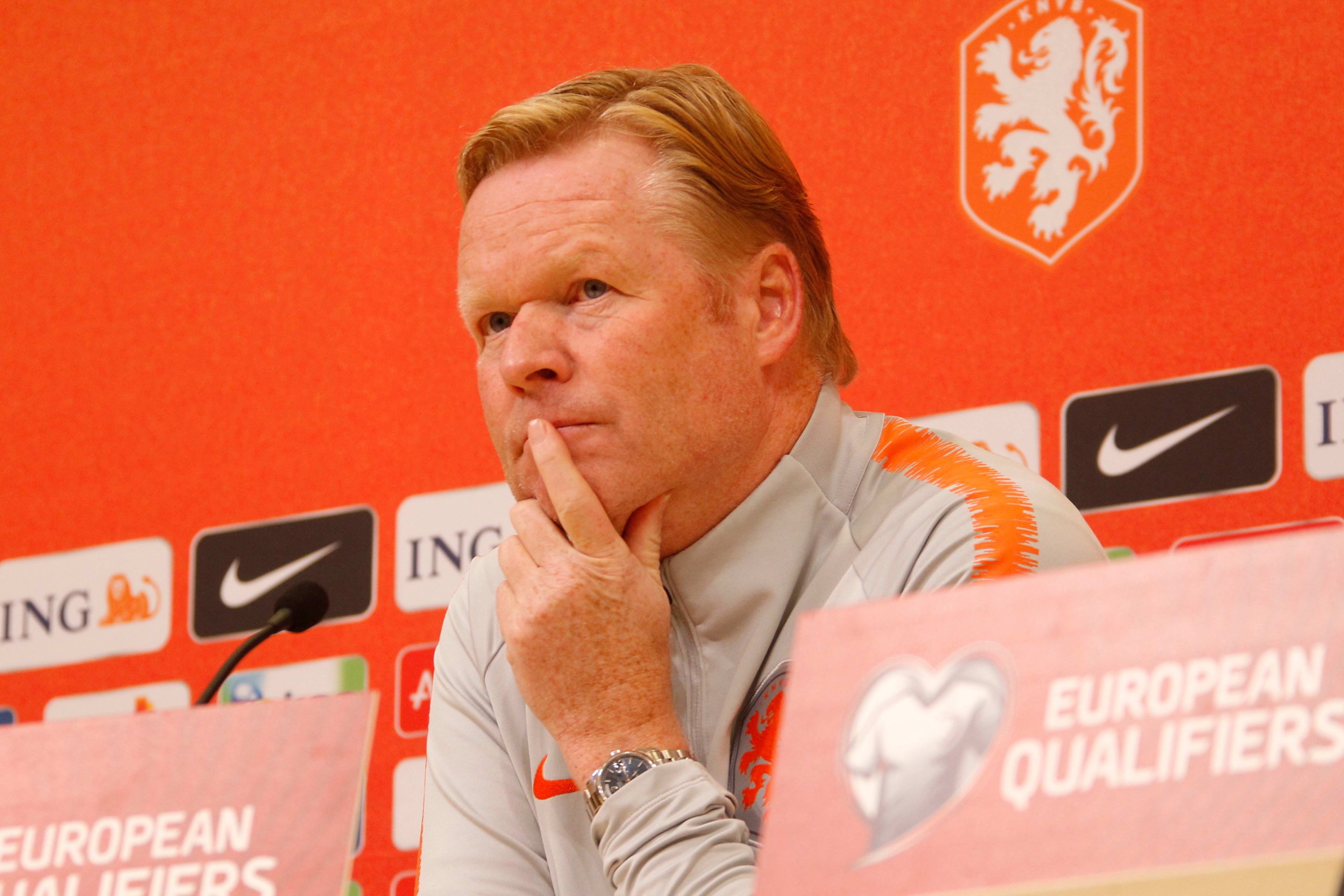 Wisselvallig Oranje zet Koeman aan het denken