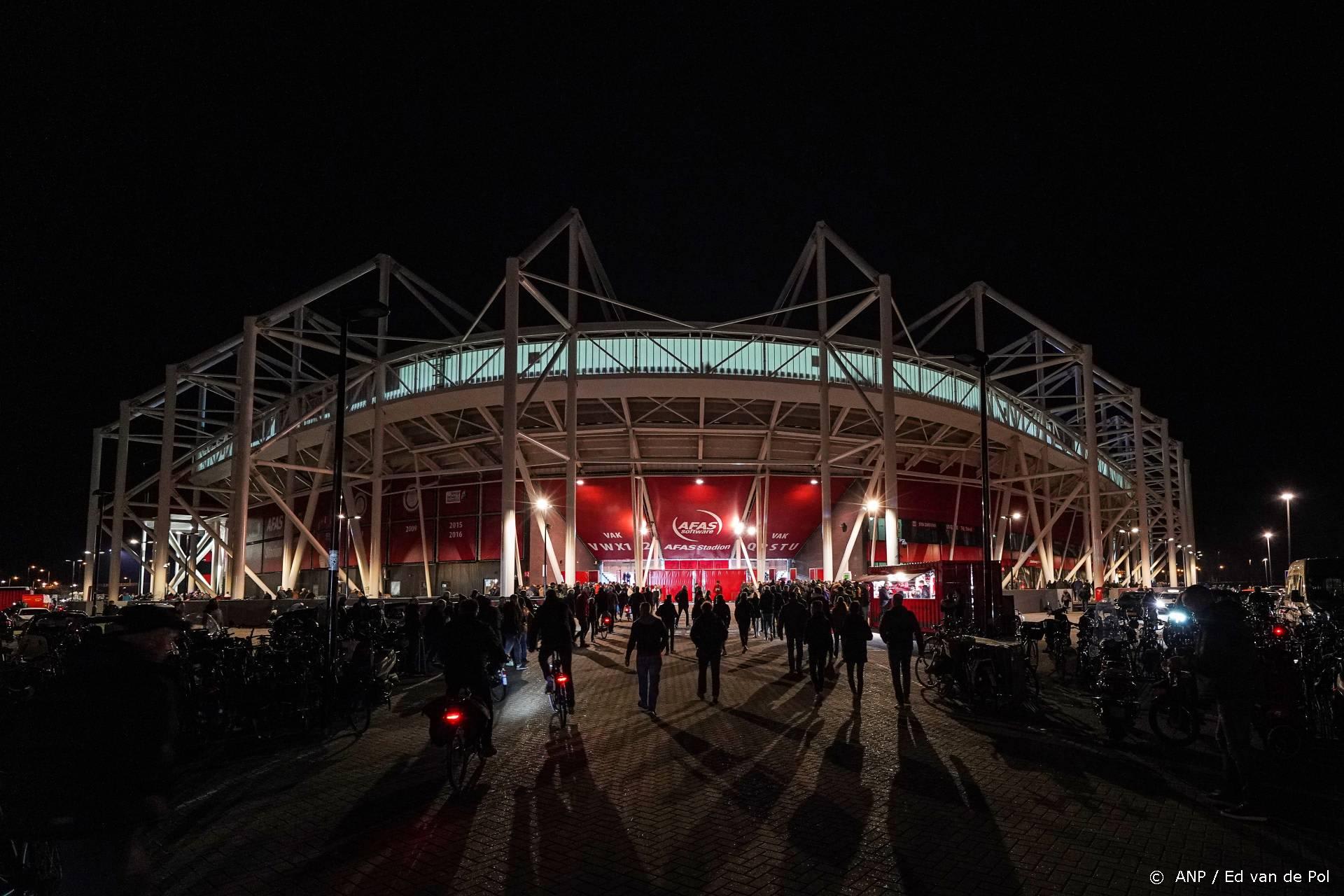 Gebied rondom stadion Alkmaar in december veiligheidsrisicogebied