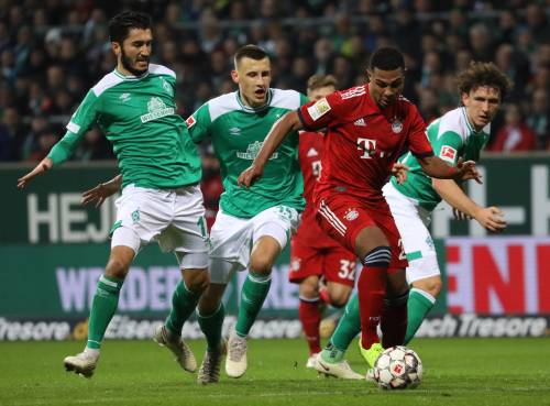 Gnabry helpt Bayern langs oude club Werder