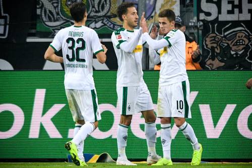 Mönchengladbach naar tweede plek Bundesliga