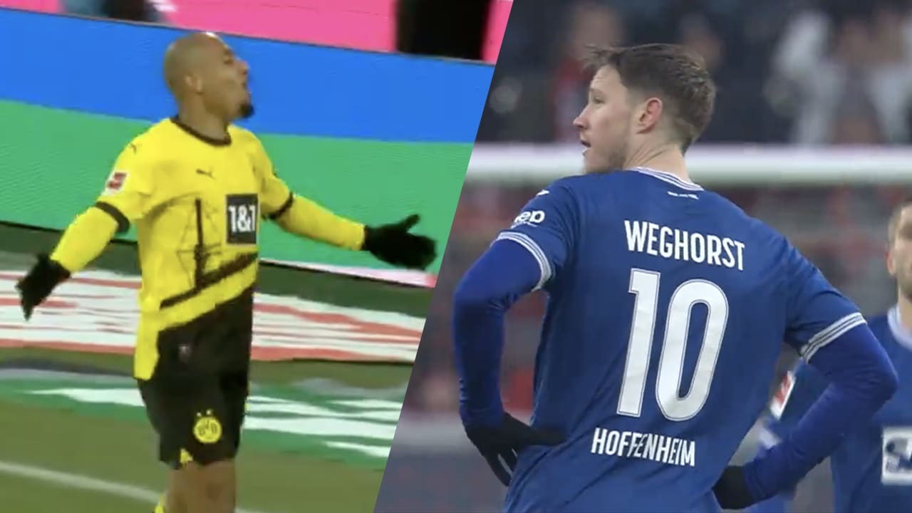 Videogoal: Dortmund wint dankzij twee goals van Malen, Weghorst trefzeker voor Hoffenheim