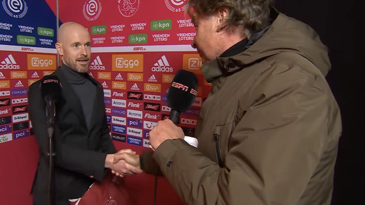 Hans Kraay jr. krijgt Ajax-trui van Erik ten Hag: 'Dan schieten ze me in Rotterdam dood'