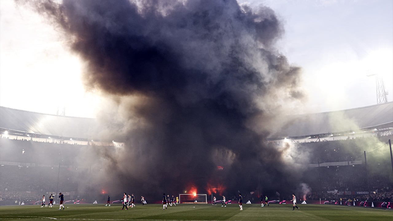 Feyenoord heeft al ruim 25 relschoppers geïdentificeerd na ongeregeldheden tijdens Klassieker