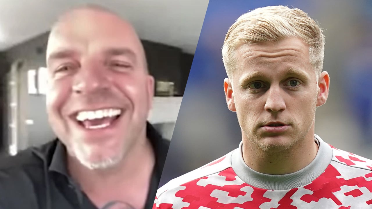 Andy reageert briljant op zwangerschapsaankondiging Van de Beek: 'Gaat hij zo heten?'