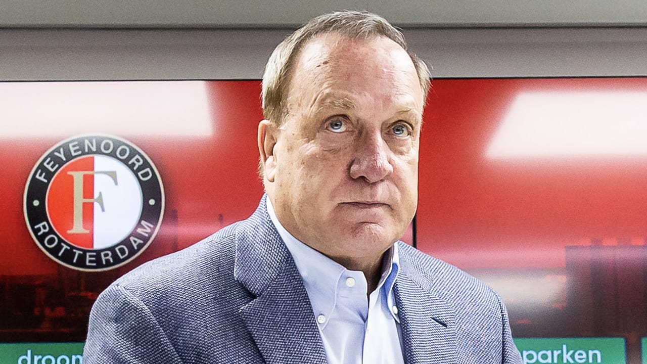 Advocaat niet tevreden, maar kan leven met gelijkspel Feyenoord