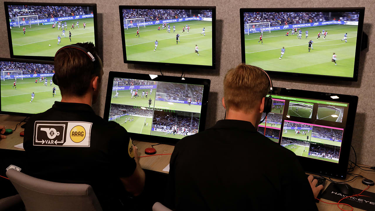 VAR opereert voor het eerst op afstand in Champions League