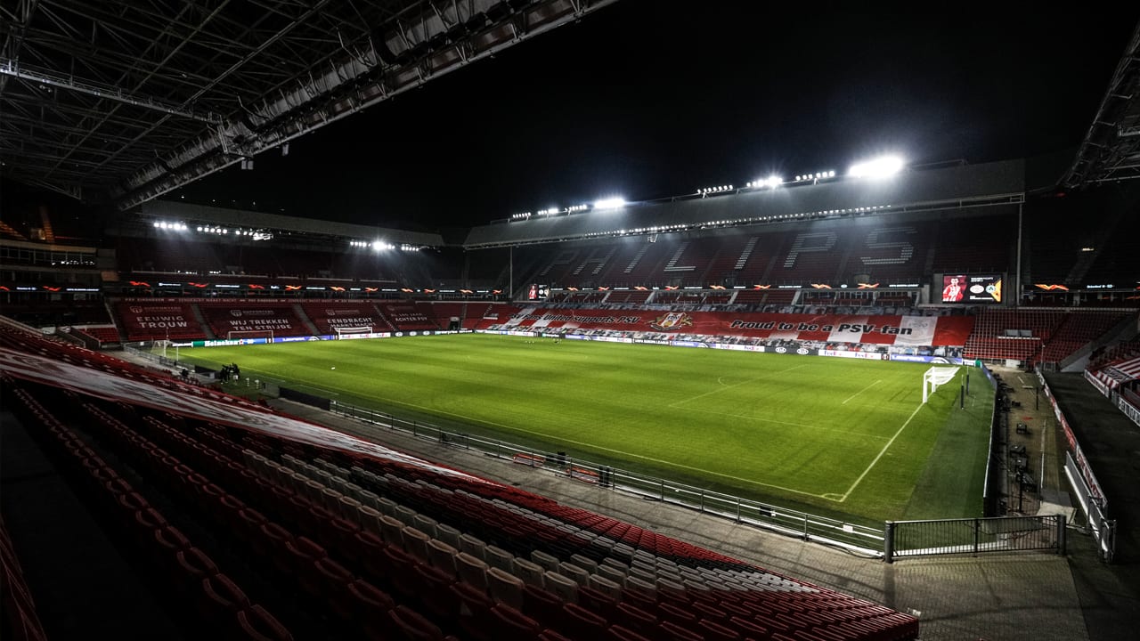 PSV halveert per direct capaciteit van uitvak in Philips Stadion