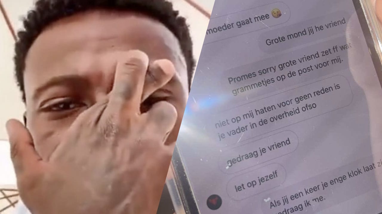 Promes laat zich uitdagen op Instagram en showt 'enge klok' in video: 'Heeft je vader niet hè?!'