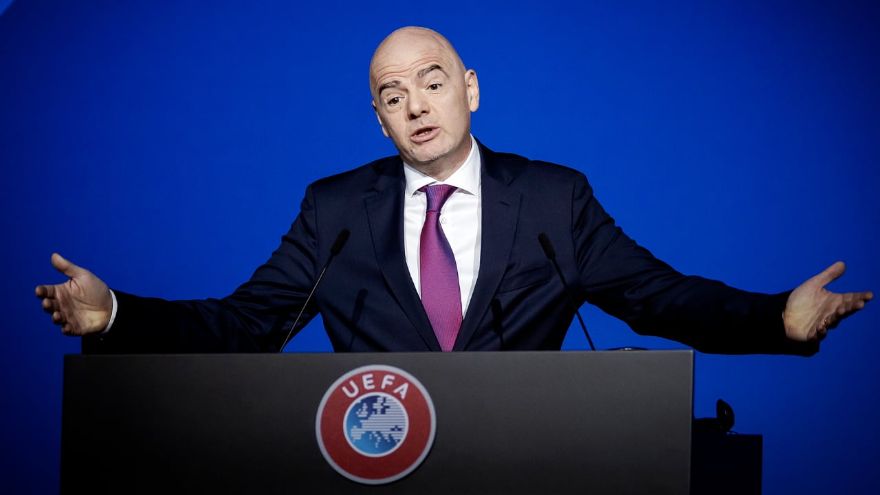 Infantino: 'Misschien kunnen we het voetbal wel hervormen'