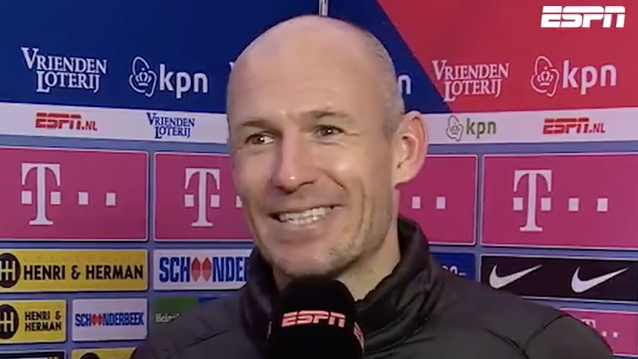 Robben twijfelt over eigen toekomst: 'Ik had graag nog een potje eraan vastgeknoopt'
