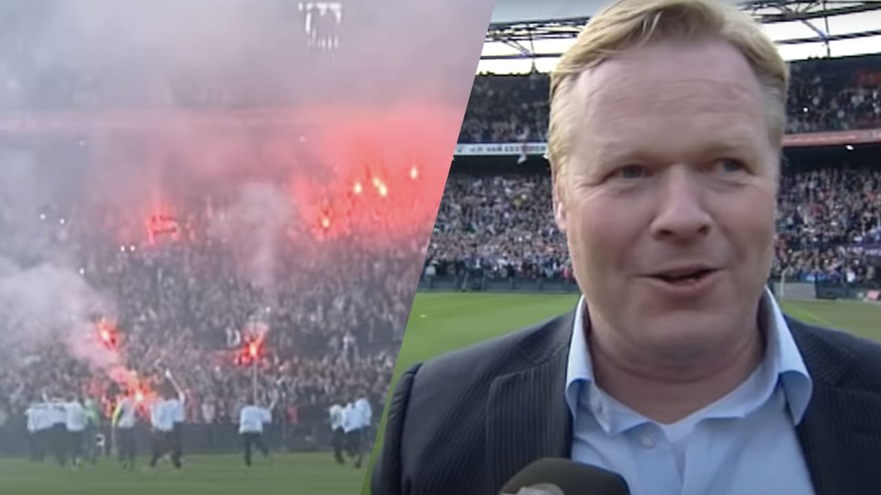 Vandaag in 2012: Ruim 20.000 Feyenoord-fans vieren feest na behalen tweede plaats