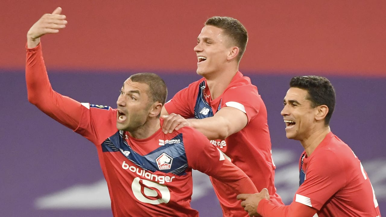 Sven Botman met Lille kampioen van Frankrijk
