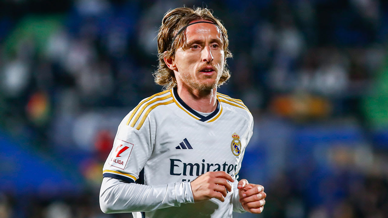 Modrić vertrekt aan het einde van dit seizoen bij Real Madrid