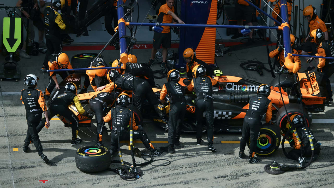 Norris en Verstappen reageren op clash in GP van Oostenrijk