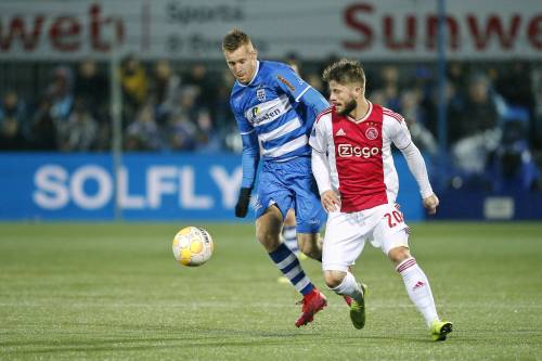 Ajax met Schöne voor Dolberg